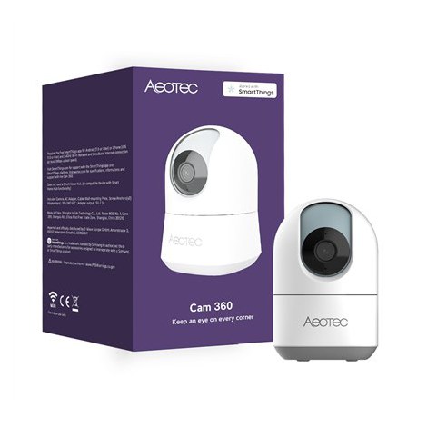 Aeotec Cam 360 WiFi FullHD AEOTEC | Kamera 360 | 5 MP | H.264 - 2